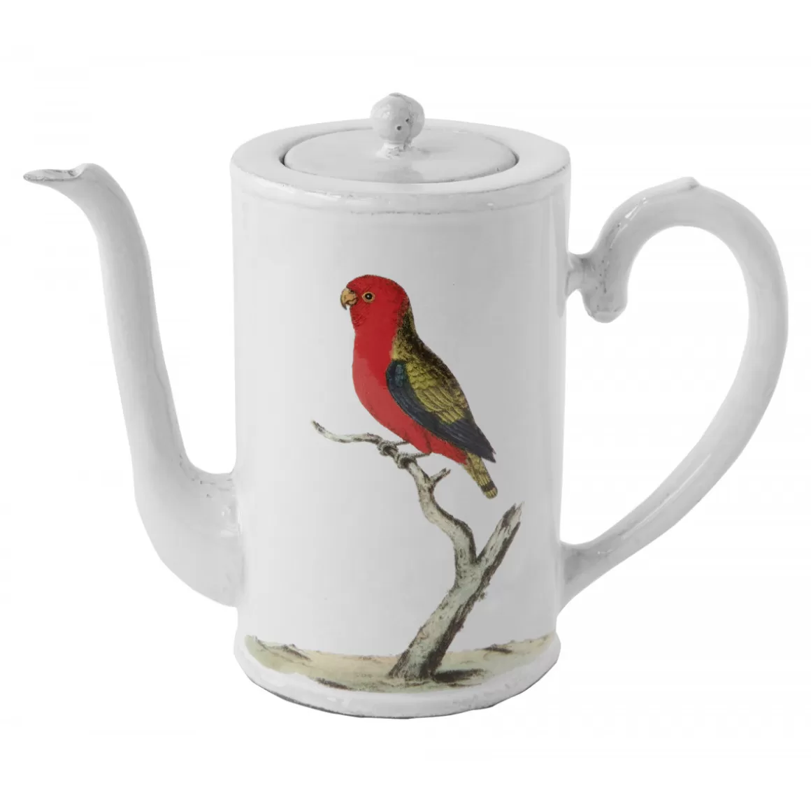 Astier de Villatte Parrot Coffee Pot