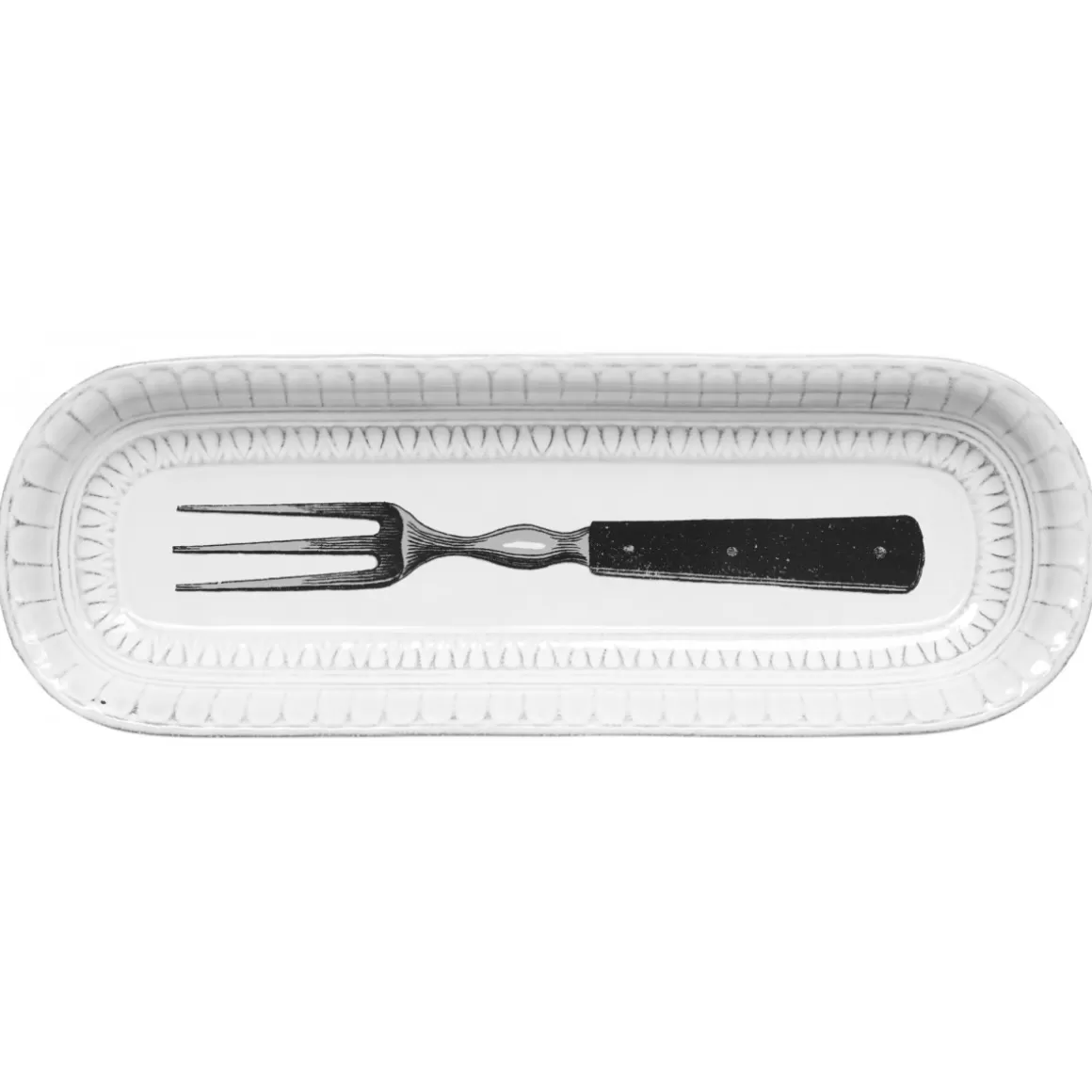 Astier de Villatte Small Fork Platter
