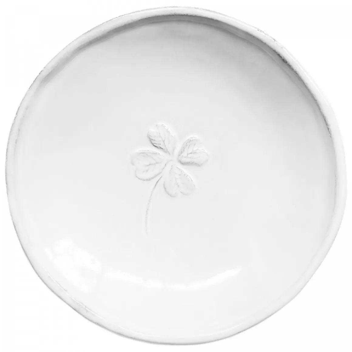 Astier de Villatte Small Trefles Plate